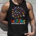 Hand Flag Tree Root Latino National Hispanic Heritage Month Tank Top Gifts for Him