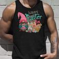 Happy Easter Leopard Egg Bunny Gnome Girls Kids Toddler Tank Top Gifts for Him