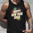 Happy New Year 2023 New Years Eve Fireworks Party Supplies Unisex Tank Top Gifts for Him
