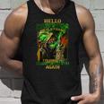 Hello Darkness My Old Friend Ive Come To Drink With Skull Unisex Tank Top Gifts for Him