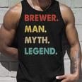 Herren Bierbrauer Mann Mythos Legende Tank Top Geschenke für Ihn