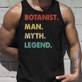 Herren Botaniker Mann Mythos Legende Tank Top Geschenke für Ihn