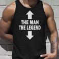 Herren Der Mann Die Legende Tank Top Geschenke für Ihn