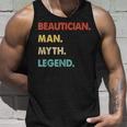 Herren Kosmetiker Mann Mythos Legende Tank Top Geschenke für Ihn