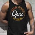 Herren Opa Der Mann Der Mythos Die Legende Lustiges Geschenk Tank Top Geschenke für Ihn