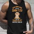 Herren Opa Großvater Shih Tzu Tank Top Geschenke für Ihn