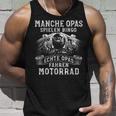 Herren Opa Motorrad Biker Bingo Ältere Motorradfahrer Tank Top Geschenke für Ihn