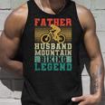 Herren Vatertag Biker Vater Ehemann Mountainbike Legende Tank Top Geschenke für Ihn