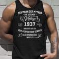 Herren Vintage Der Mann Mythos Die Legende 1937 86 Geburtstag Tank Top Geschenke für Ihn