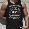 Herren Vintage Der Mann Mythos Die Legende 2004 19 Geburtstag Tank Top Geschenke für Ihn