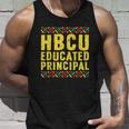 Historical Black College Alumni Gift HBCU Educated Principal Men Women Tank Top Graphic Print Unisex Gifts for Him