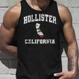 Hollister California Ca State Flag Vintage Athletic Style Unisex Tank Top Gifts for Him