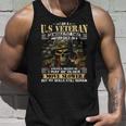 I Am A US Veteran I Would Put The Uniform Back On If America Needed Me I May Be Older Move Slower But My Skills Still Remain Unisex Tank Top Gifts for Him