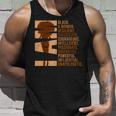 I Am Black Woman Black History Month Unapologetically Unisex Tank Top Gifts for Him