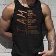 I Am Black Woman Educated Melanin Black History Month V5 Unisex Tank Top Gifts for Him