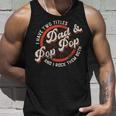 I Have Two Titles Dad And Pop Pop Gift Grandpa Fathers Day Unisex Tank Top Gifts for Him