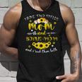 I Have Two Titles Mom & Bonus Mom Sunflower Mothers Day V2 Unisex Tank Top Gifts for Him