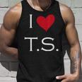 I Heart Ts Unisex Tank Top Gifts for Him