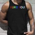 I Like YouUnisex Tank Top Gifts for Him