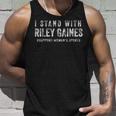 I Stand With Riley Gaines Unisex Tank Top Gifts for Him