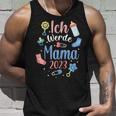 Ich Werde Mama 2023 Unisex TankTop, Süßes Outfit für werdende Mütter Geschenke für Ihn