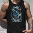 I’M A Grumpy Old US Veteran My Level Of Sarcasm Depends On Your Level Of Stupidity Unisex Tank Top Gifts for Him