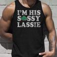 Im His Sassy Lassie Couples St Patricks Day Matching Unisex Tank Top Gifts for Him