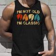 Im Not Old Im Classic Vintage Guitar For Dad Grandpa Unisex Tank Top Gifts for Him