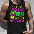 Its My Mardi Gras Birthday Yall Carnival Costume Mardi Gras Unisex Tank Top Gifts for Him