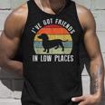 Ive Got Friends In Low Places Dachshund Wiener Dog Unisex Tank Top Gifts for Him