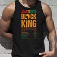 Junenth Black King Nutritional Melanin Dad Fathers Day V2 Unisex Tank Top Gifts for Him