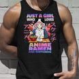 Just A Girl Who Loves Anime Ramen And Sketching Anime Gift Unisex Tank Top Gifts for Him