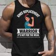 Knee Replacement Warrior Knee Surgery Recovery Get Well Gift Unisex Tank Top Gifts for Him