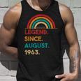 Legend Since August 1963 59 Geburtstag Geschenk Born In 1963 Tank Top Geschenke für Ihn