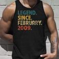 Legend Since February 2009 14Th Birthday 14 Year Old Gift Unisex Tank Top Gifts for Him