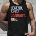 Legende Seit Januar 1965 Jahrgang Geburtstag Tank Top Geschenke für Ihn