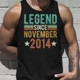 Legende Seit November 2014 Unisex TankTop, 8 Jahre Jubiläum Edition Geschenke für Ihn