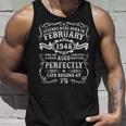 Legenden 1948 Geburtstagsshirt: 75 Jahre Mann V8 Tee, Februar Jubiläum Unisex TankTop Geschenke für Ihn