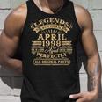 Legenden Wurden Im April 1998 Geschenk 25 Geburtstag Mann V3 Tank Top Geschenke für Ihn