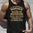 Legenden Wurden Im März 1968 Geschenk 55 Geburtstag Mann V7 Tank Top Geschenke für Ihn