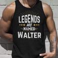 Legends Named Walter Unisex TankTop, Personalisiert mit Sternenmuster Geschenke für Ihn