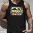 Womens Leopard Softball Mom Softball Game Day Vibes Tank Top Gifts for Him