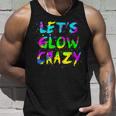 Lets Glow Crazy Party Neon Lover Retro Neon 80S Rave Color Unisex Tank Top Gifts for Him