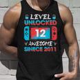 Level 12 Unlocked Awesome Since 2011 12Th Birthday Gaming V2 Unisex Tank Top Gifts for Him