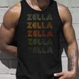 Love Heart Zella GrungeVintage Style Black Zella Unisex Tank Top Gifts for Him