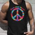 Love Peace 60Er 70Er Jahre Hippie Frieden Kostüm Tie Dye Tank Top Geschenke für Ihn