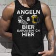 Lustiges Angler Angeln Und Bier Für Fischer Tank Top Geschenke für Ihn