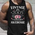 Made In 2005 18 Year Old 18Th Birthday Gift For Girl Women Unisex Tank Top Gifts for Him