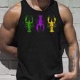 Mardi Gras Crawfish Jester Hat Bead New Orleans Gifts  Unisex Tank Top Gifts for Him