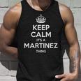 Martinez Surname Funny Family Tree Birthday Reunion Gift Unisex Tank Top Gifts for Him
